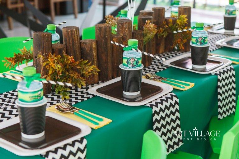 customized wooden centerpieces
