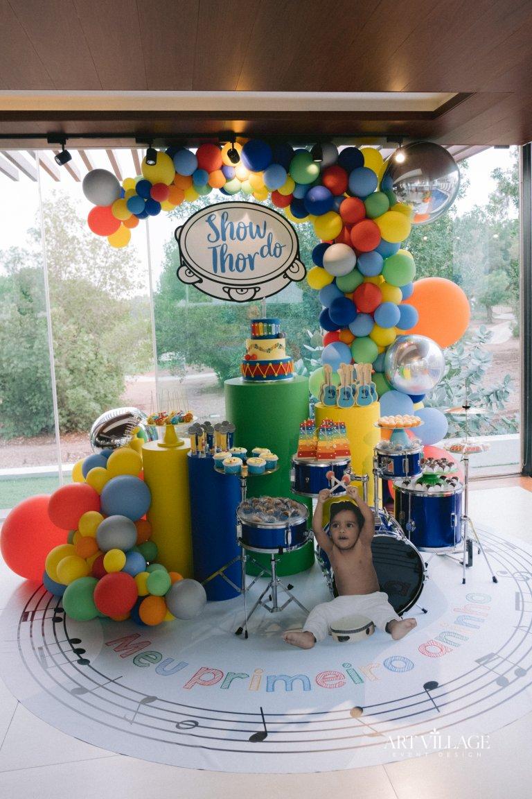 music theme party for baby