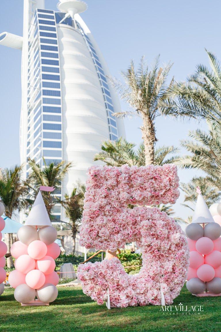 balloons and flowers outdoor designs